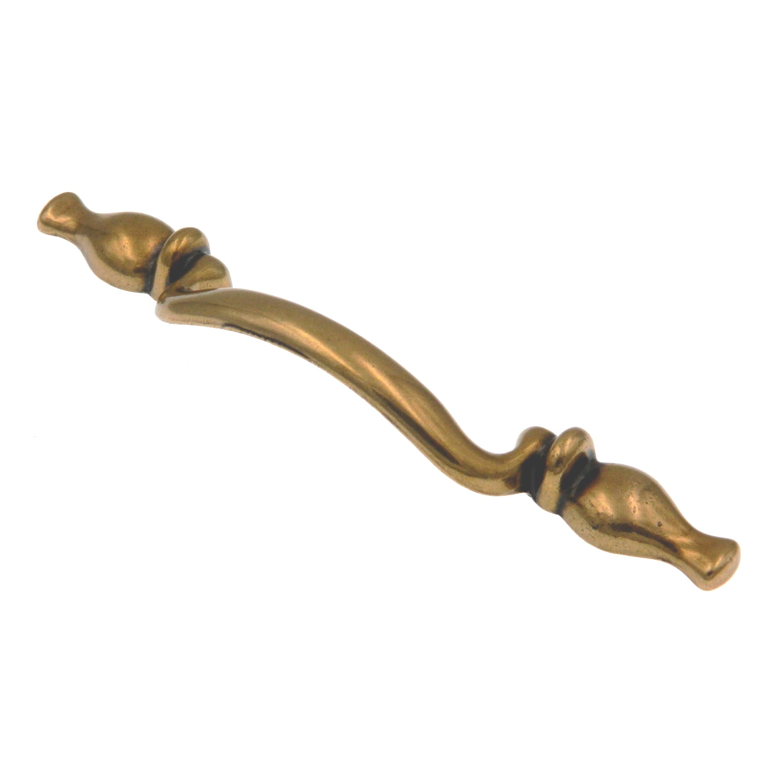 Paquete de 10 tiradores de manija de gabinete Amerock Classics BP76293-R1 Regency Brass de 3 "cc