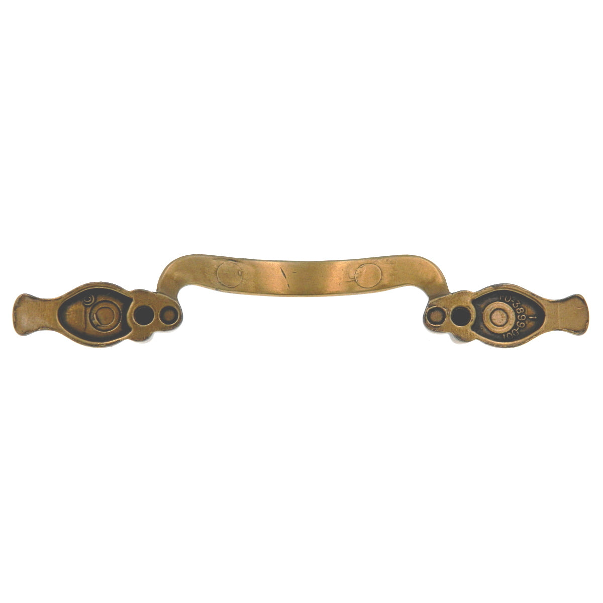 Paquete de 10 tiradores de manija de gabinete Amerock Classics BP76293-R1 Regency Brass de 3 "cc