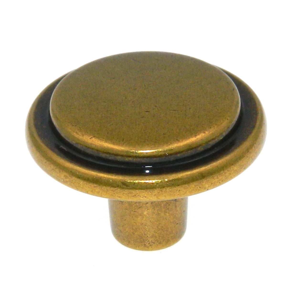 2 Pack Amerock Hardware BP76294-R1 Regency Brass 1 3/16" Cabinet Knob Pull