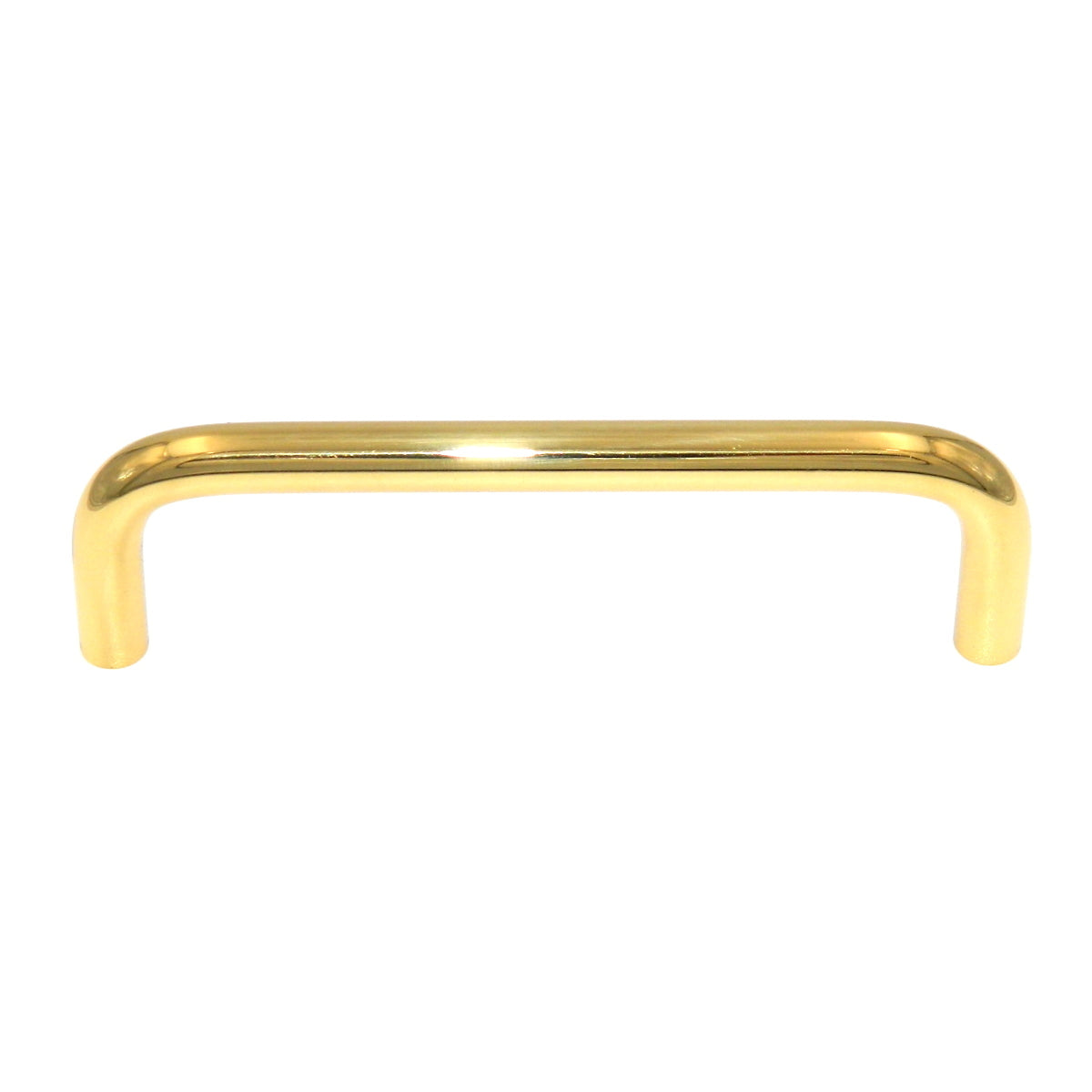 Amerock BP76313-3 Polished Brass Solid Brass 3 3/4"cc Cabinet Wire Pull Handles