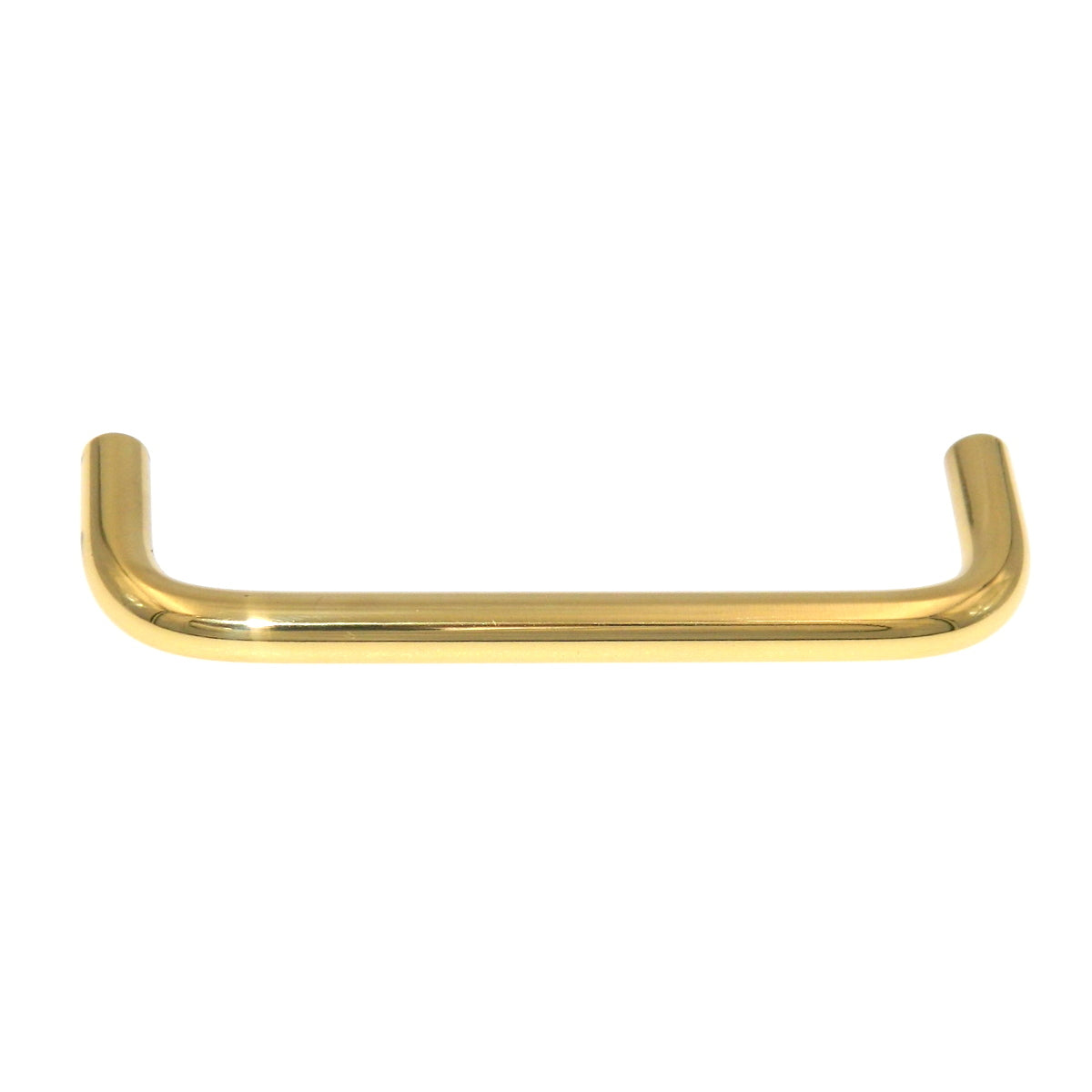 Amerock BP76313-3 Polished Brass Solid Brass 3 3/4"cc Cabinet Wire Pull Handles