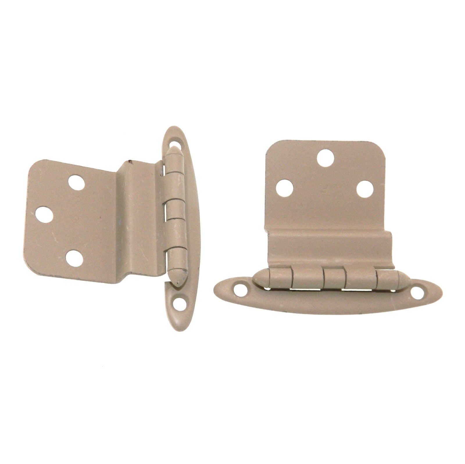 Pair of Amerock Prime Coat 3/8" Inset Hinges Non Self-Closing BP7636-P