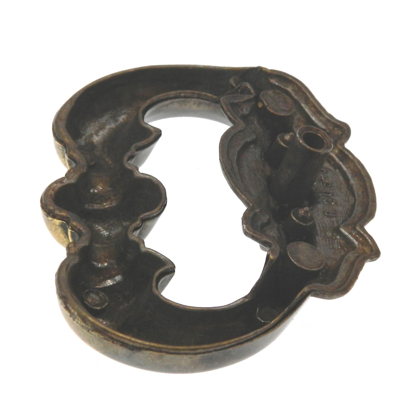 Amerock BP764-AE Antique English Brass Furniture Knob Mock Bail Pull Ring Pull