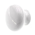 Amerock Colors Gloss White 1 1/8" Mushroom Round Cabinet Knob BP770-GW