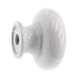 Amerock Colors Gloss White 1 1/8" Mushroom Round Cabinet Knob BP770-GW