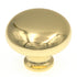 Amerock Classics Polished Brass 1 1/4" Mushroom Cabinet Pull Knob BP7713