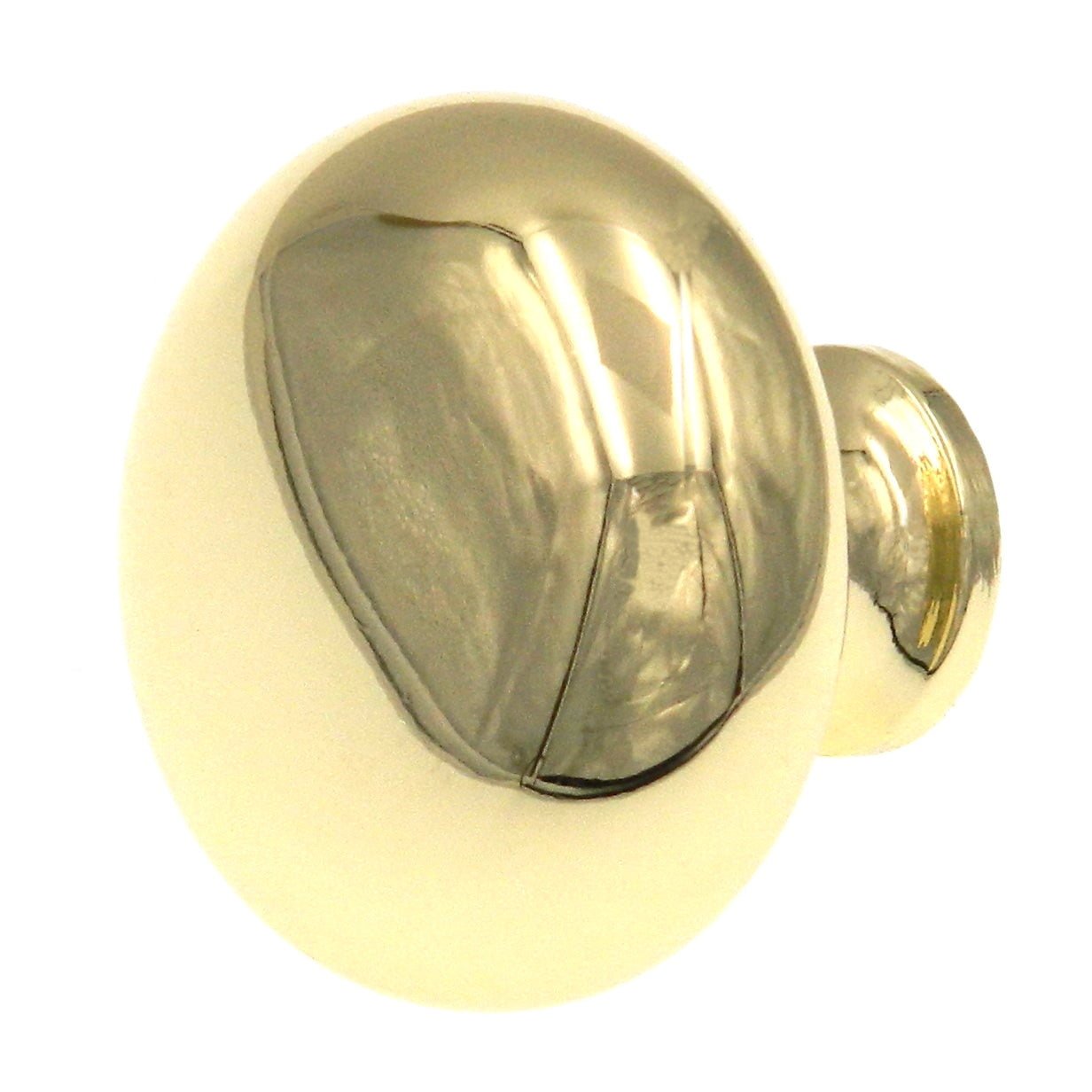 Amerock Classics Polished Brass 1 1/4" Mushroom Cabinet Pull Knob BP7713