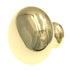 Amerock Classics Polished Brass 1 1/4" Mushroom Cabinet Pull Knob BP7713