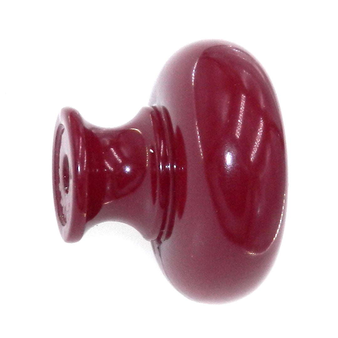 Vintage Amerock Traditional Classics Cranberry 1 1/4" Cabinet Knob BP771-CRB