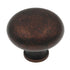 Amerock Traditional Classics Rustic Bronze 1 1/4" Round Cabinet Knob BP771-RBZ