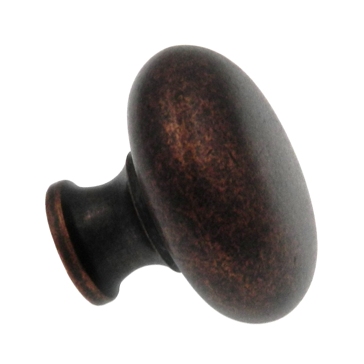 Amerock Traditional Classics Rustic Bronze 1 1/4" Round Cabinet Knob BP771-RBZ