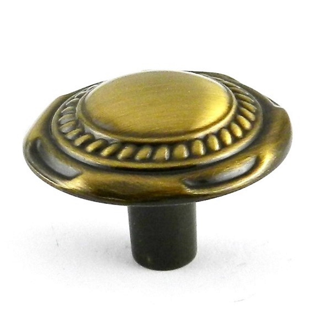 Amerock Hardware BP776-AE Antique English 1 1/4" Round Disc Cabinet Knob Pull