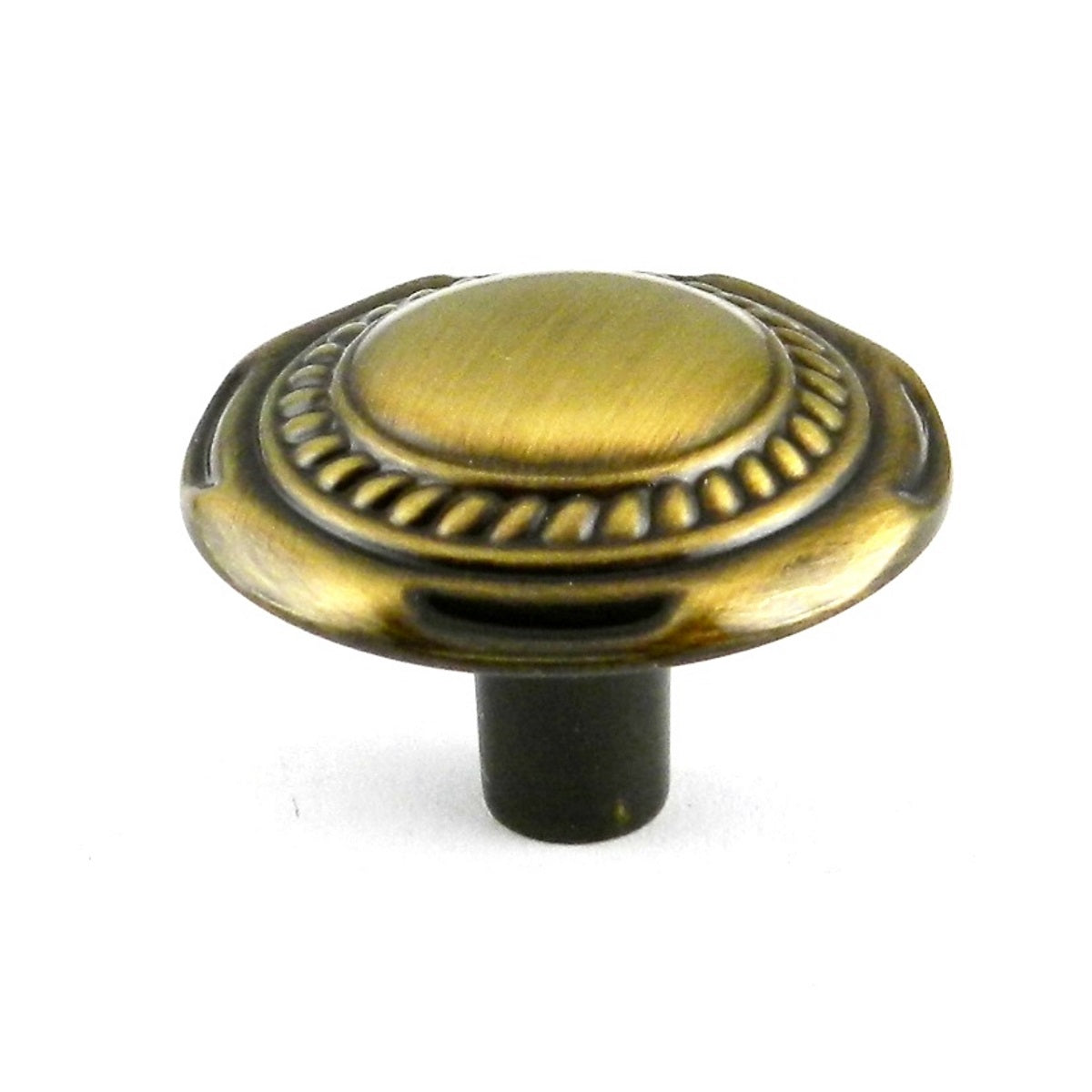 Amerock Hardware BP776-AE Antique English 1 1/4" Round Disc Cabinet Knob Pull