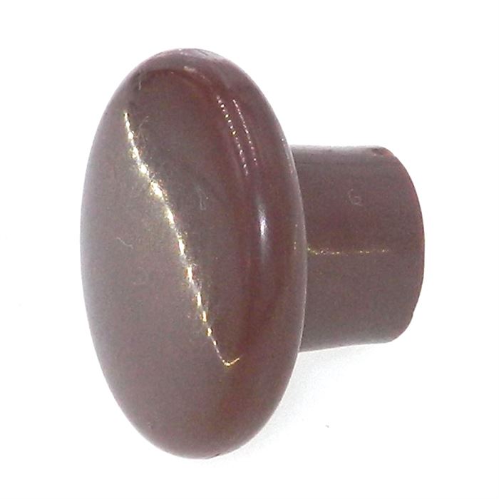 Amerock Allison Brown 1 1/4" Round Plastic Cabinet Knob BP802-PDB