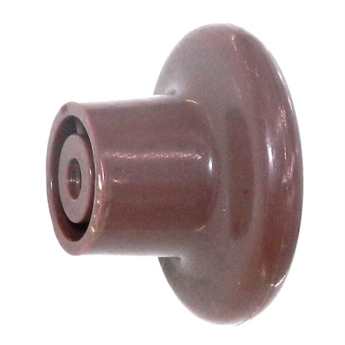 Amerock Allison Brown 1 1/4" Round Plastic Cabinet Knob BP802-PDB