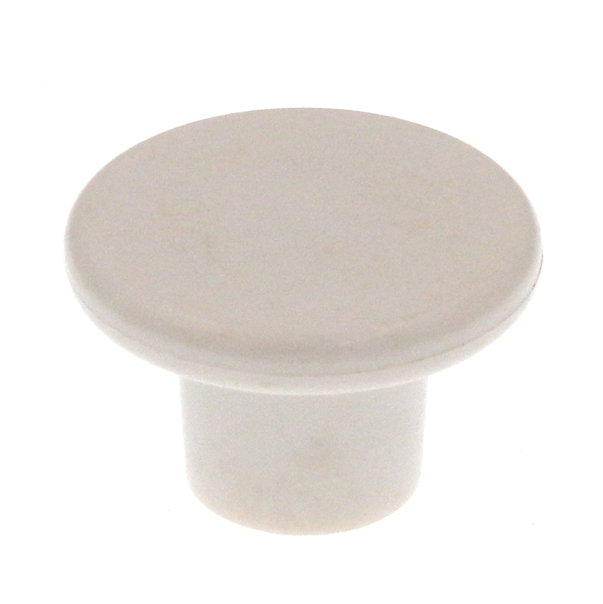 2 Pack Amerock Hardware BP802-PW White 1 1/4" Round Cabinet Knob Pull Allison