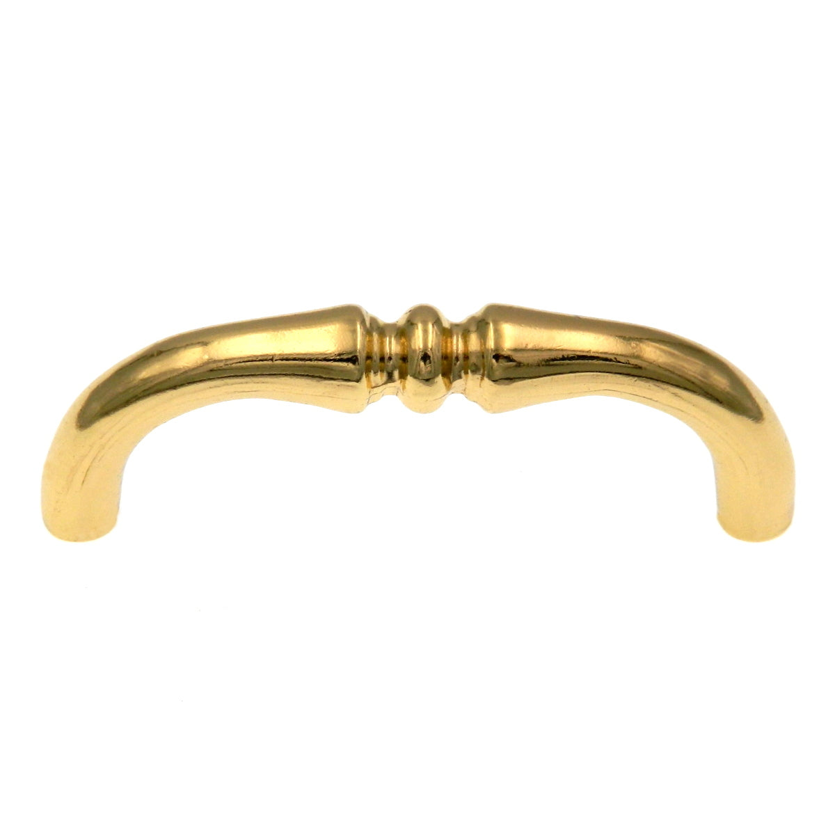 10 Pack Amerock BP834-3 Polished Brass 3"cc Arch Cabinet Handle Pulls Classics