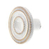 Amerock Patrician Golden White 1 1/8" Round Cabinet Knob Pull BP850-C1