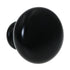 Amerock Anniversary Matte Black 1 1/8" Mushroom Cabinet Pull Knob BP853MB