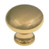 Amerock Anniversary Brushed Brass 1 3/16" Mushroom Cabinet Pull Knob BP853O74