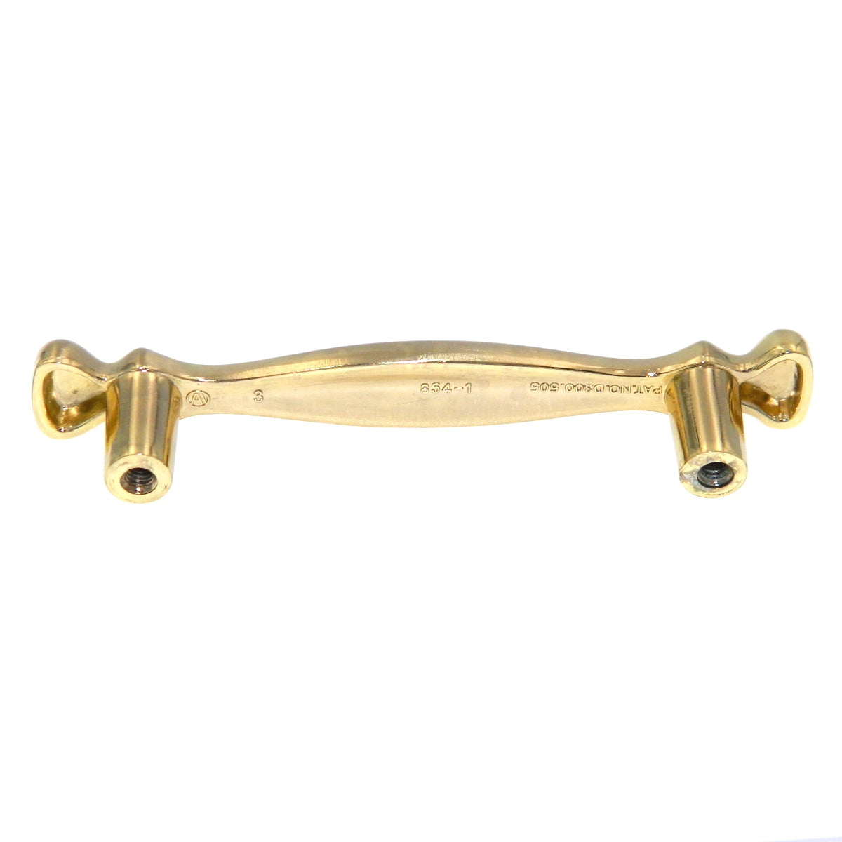 Amerock BP854-O74 Sterling Brass 3"cc Arch Cabinet Handle Pulls Anniversary