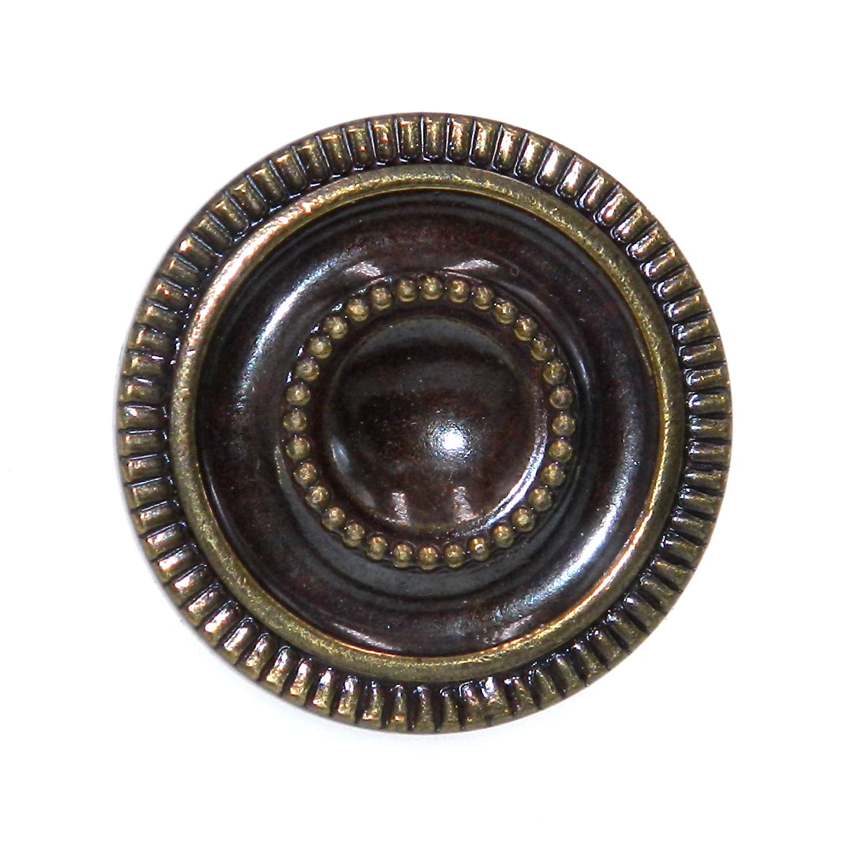 Amerock Anniversay Antique English 1 3/8" Round Cabinet Knob Pull BP855-AE