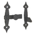 Amerock Colonial Black Cabinet Door Bar Latch For 3/8" Offset Doors BP8574-CB