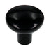 Amerock Elan Black 1-1/8" Round Plastic Cabinet Knob Pull BP8683-PBK