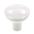 Amerock Elan White 1-1/8" Round Plastic Cabinet Knob Pull BP8683-PW