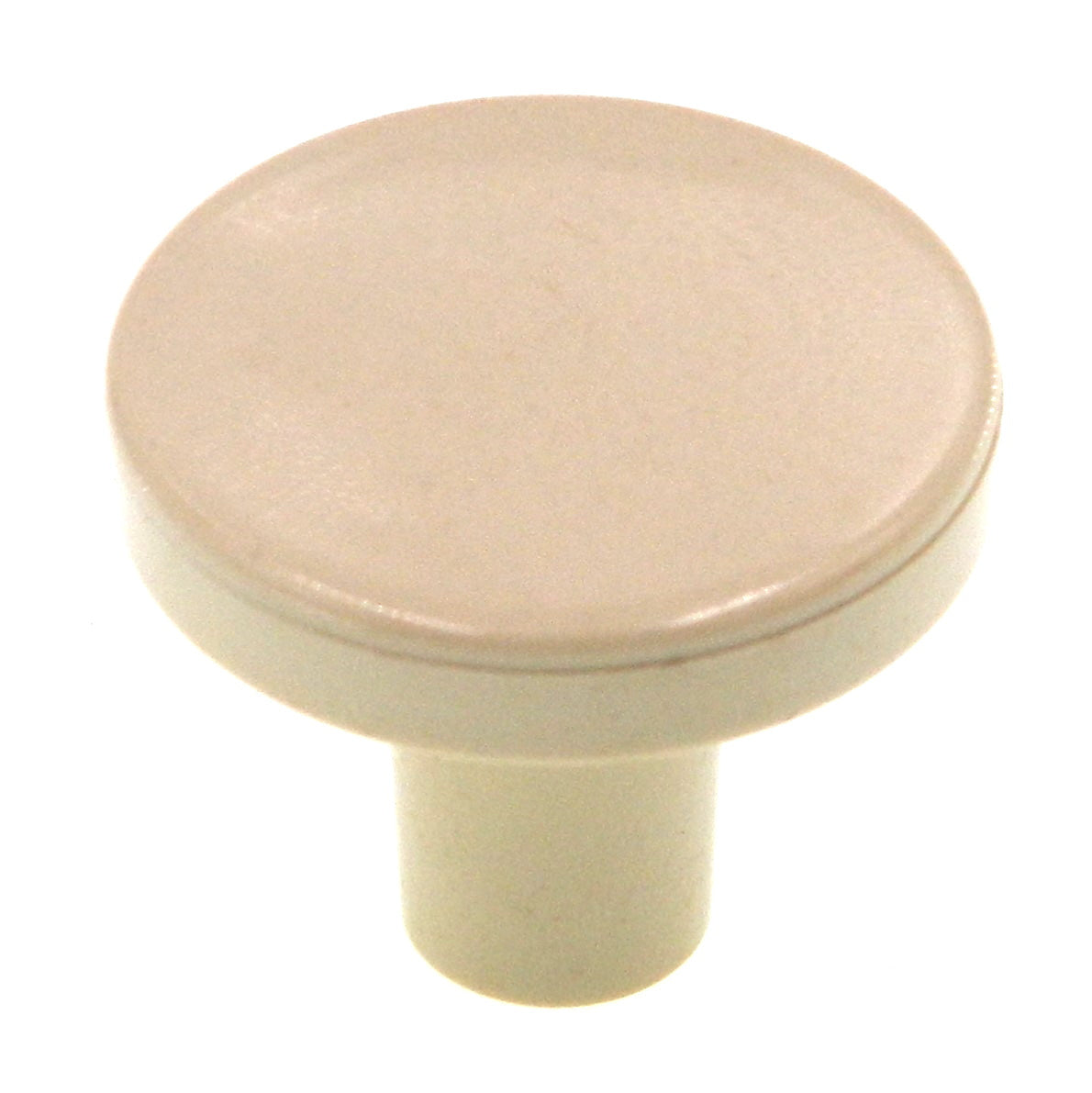 Amerock Elan Almond 1-1/4" Round Plastic Cabinet Knob Pull BP8688-PA