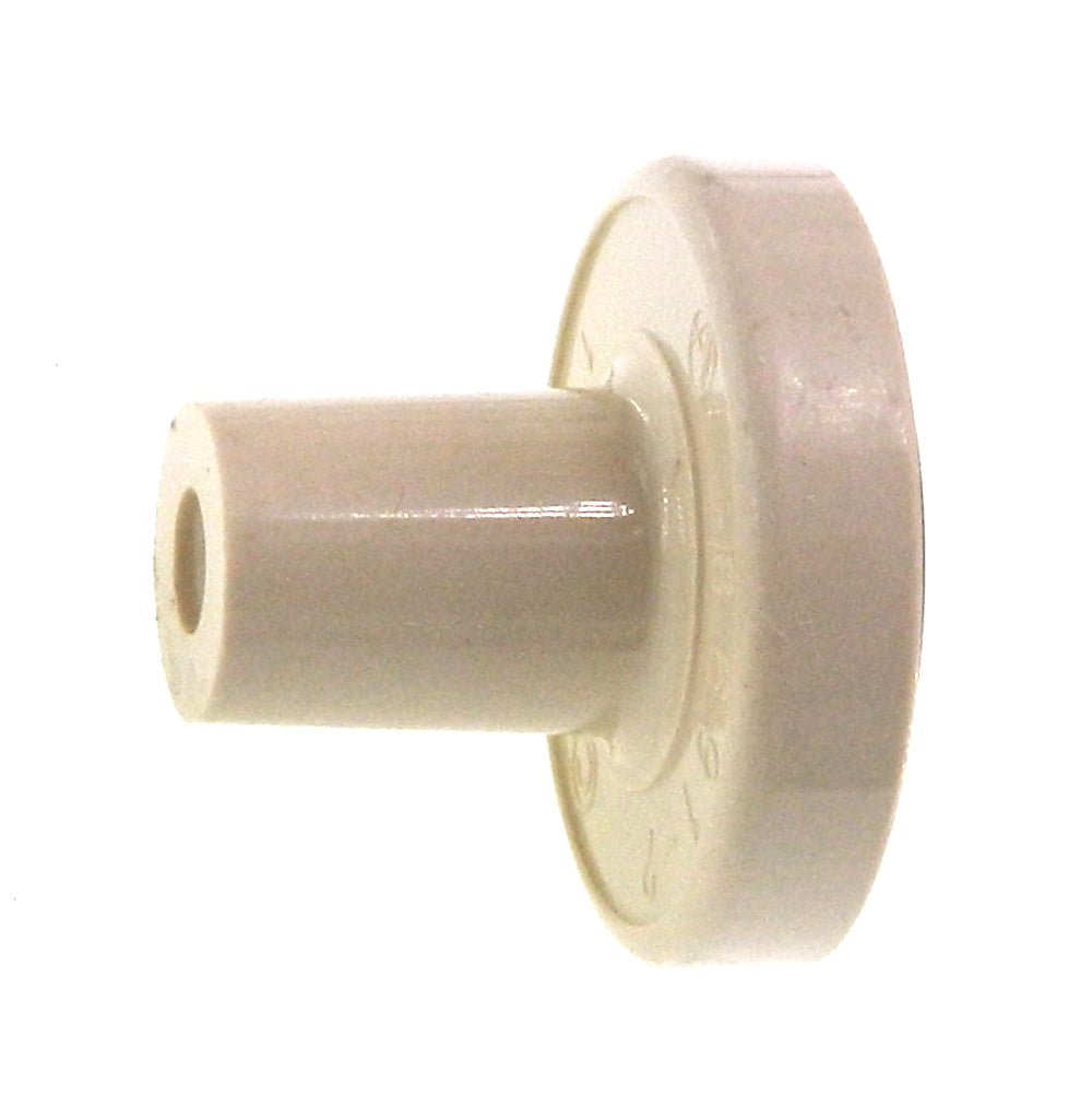 Amerock Elan Almond and Brown 1-1/8" Round Plastic Cabinet Knob Pull BP8691-PAB