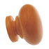 Amerock Wood Finishes Spice Maple 1 1/2" Mushroom Cabinet Wood Knob BP880MA2