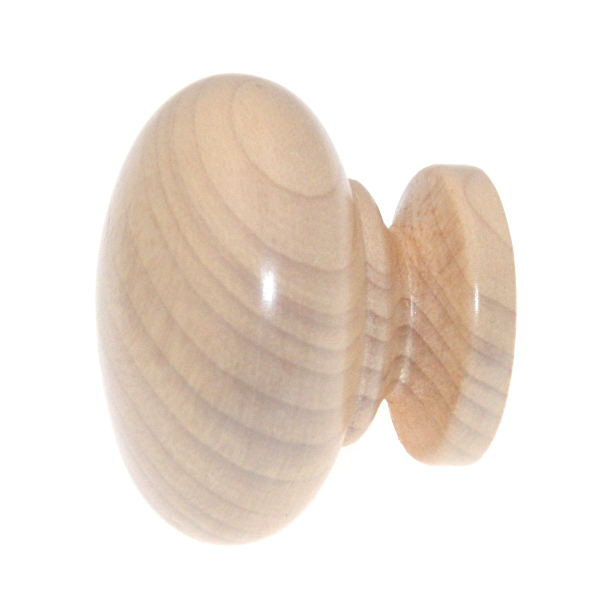 Amerock Wood Finishes 1 1/2" Champagne Stain Round Cabinet Wood Knob BP880-MA3