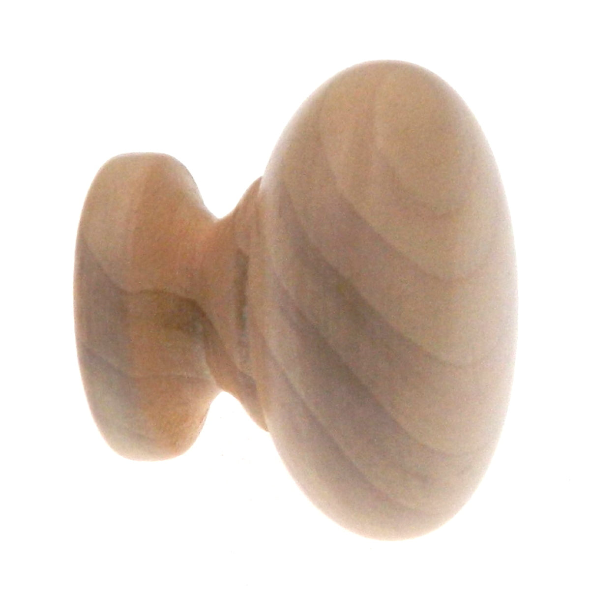 Amerock Wood Finishes 1 1/4" Champagne Maple Round Cabinet Wood Knob BP881-MA3