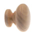 Amerock Wood Finishes 1 1/4" Champagne Maple Round Cabinet Wood Knob BP881-MA3