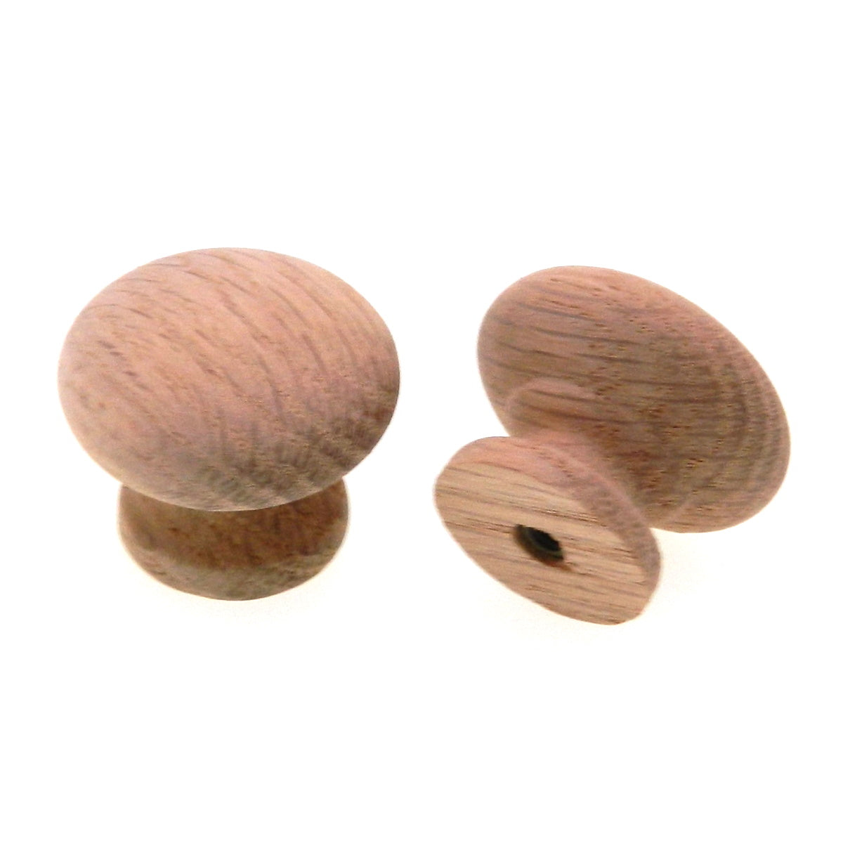 Amerock Woods Wood Oak 1 3/8" Round Furniture Knob BP881-WDO