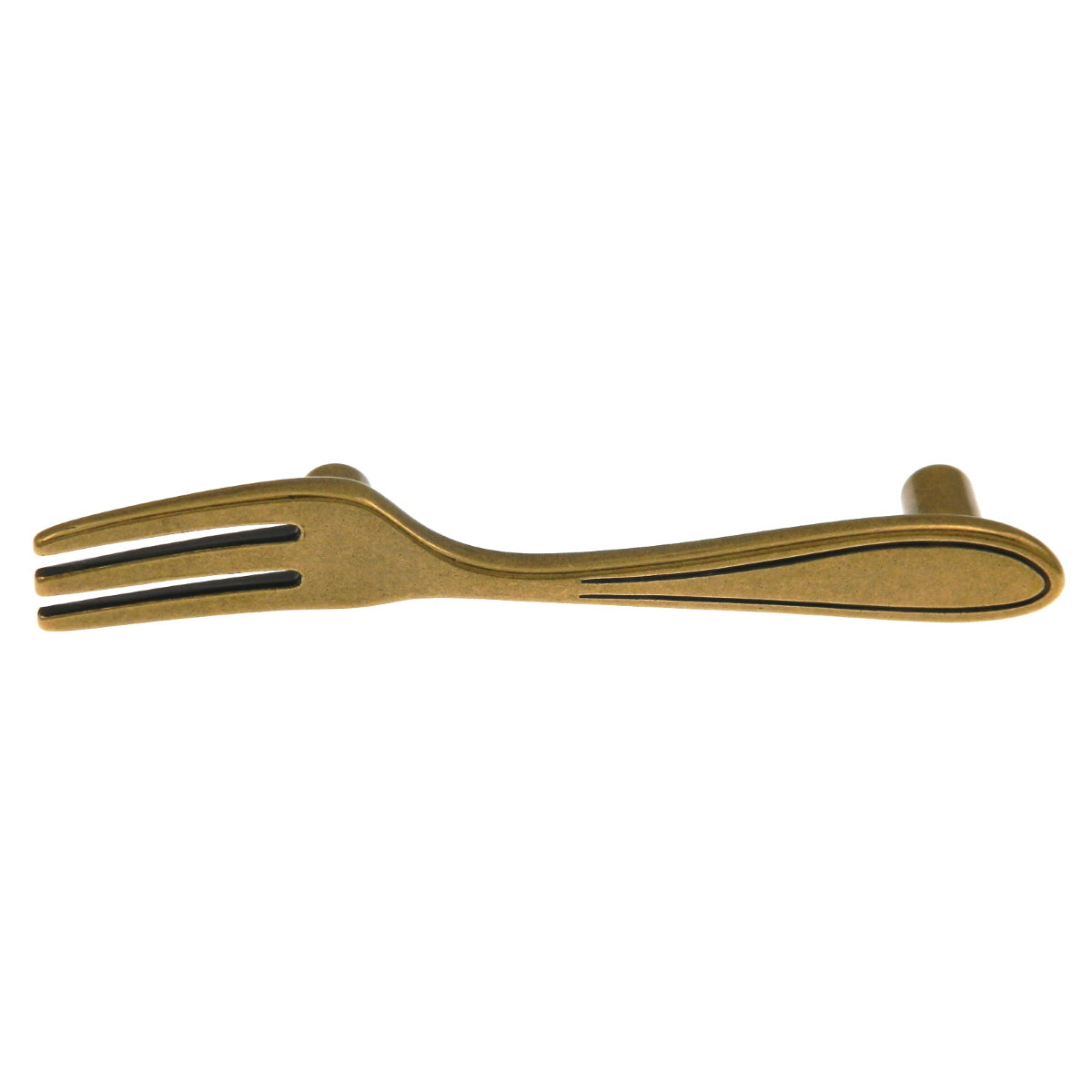 Amerock Utensil'Z BP9332-R1 - Tirador para barra de gabinete (latón, 3.0 in), color Regency