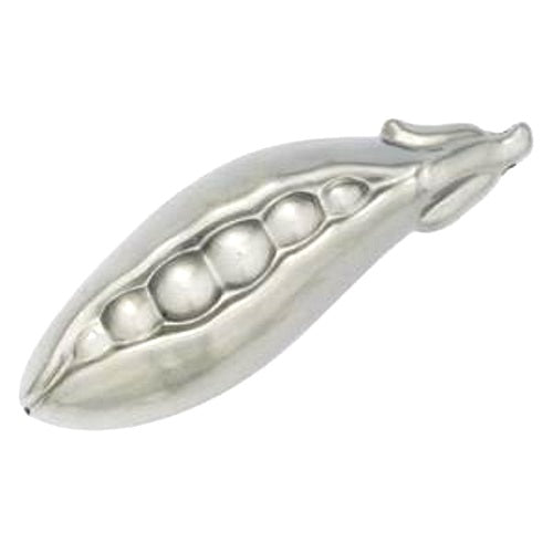 Amerock BP9336-G10 Satin Nickel 2 3/8" Pea Pod Cabinet Knob Pulls Veggie'Z