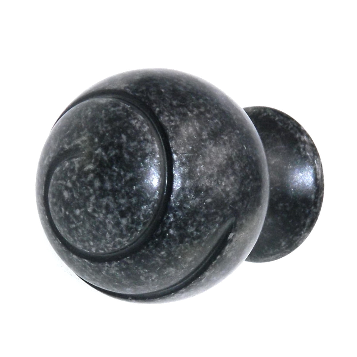 Amerock Swirl'Z Wrought Iron Dark 1 1/8" Round Ball Cabinet Knob BP9338-WID