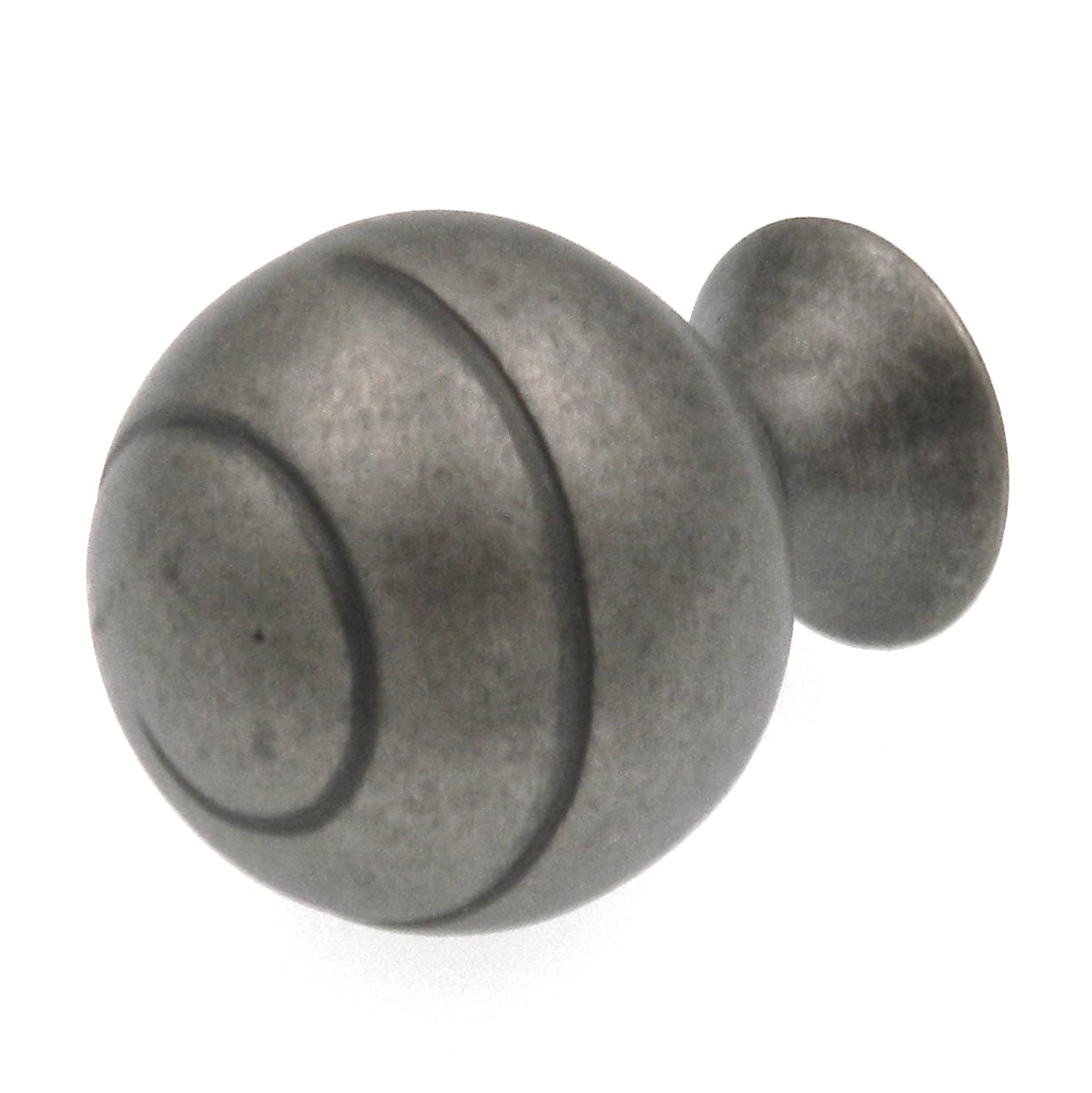 Amerock Swirl'Z Weathered Nickel 1 1/8" Ball Cabinet Pull Knob BP9338WN