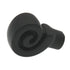 Amerock Swirl'Z Flat Black 1 1/8" Novelty Cabinet Pull Knob BP9339FB