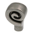 Amerock Swirl'Z Weathered Nickel 1 1/8" Novelty Cabinet Pull Knob BP9339WN