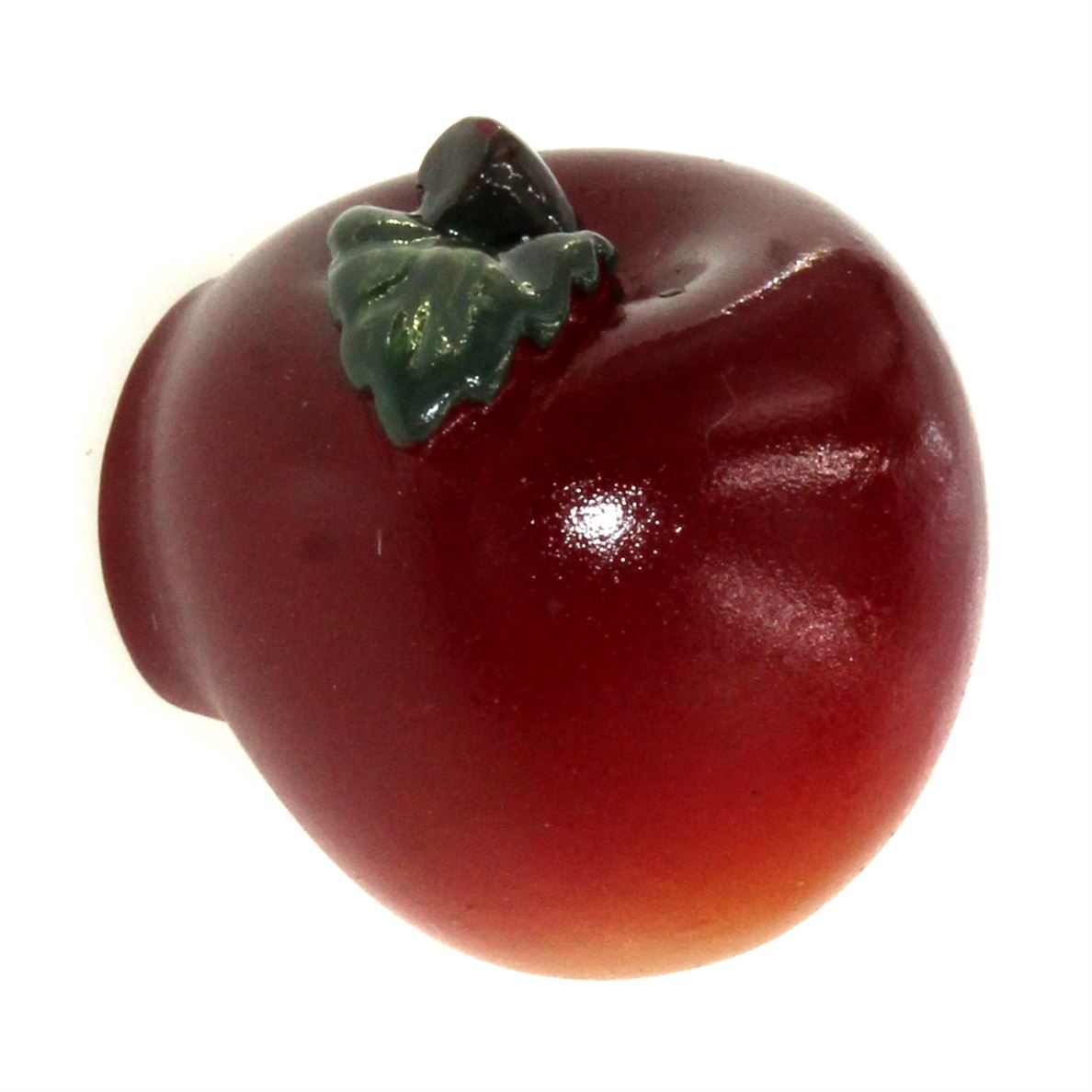 Amerock Fruit'Z Hand Painted Red Apple 1 3/8" Cabinet Knob BP9346-HP