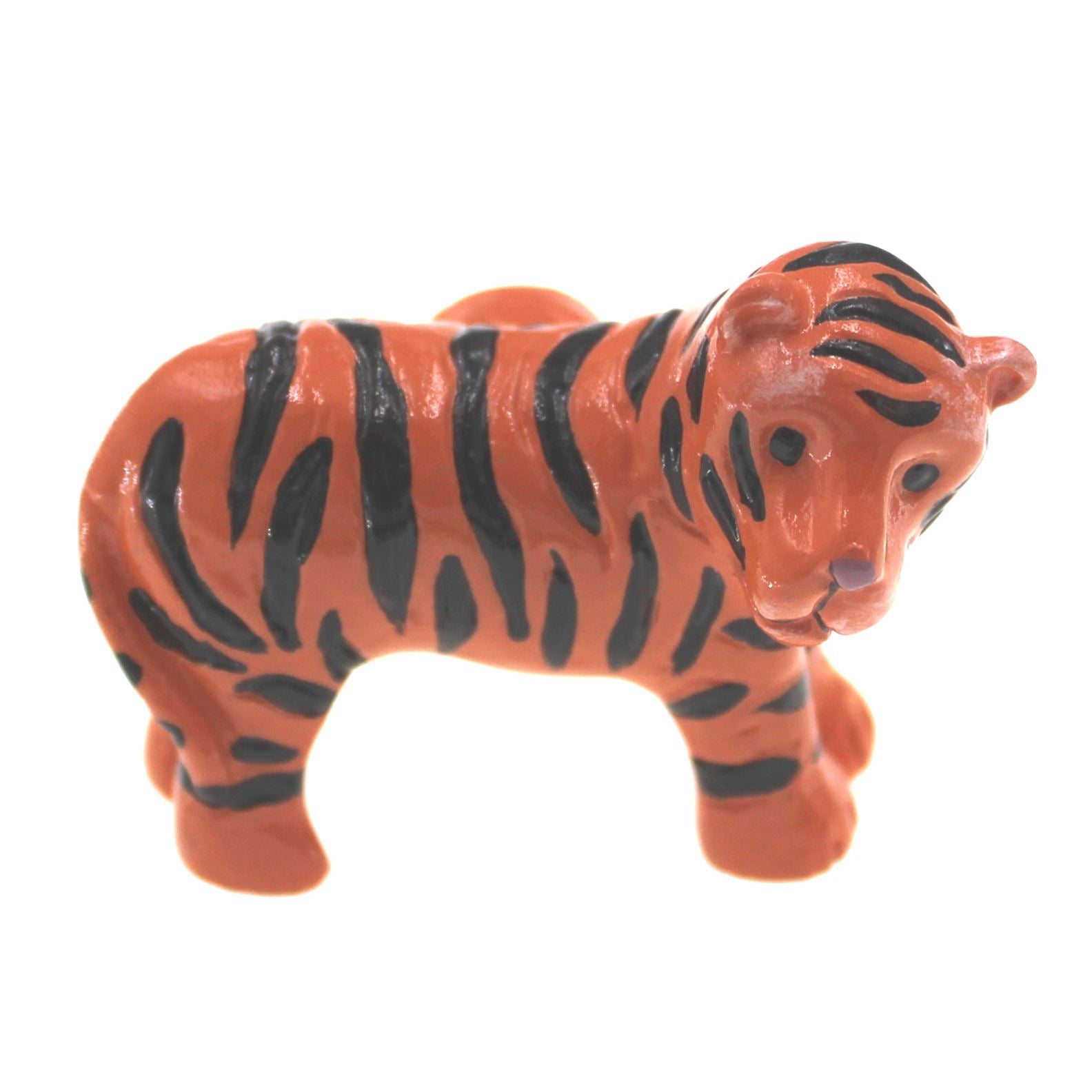 Amerock Kid'Z Hand Painted Orange 2 1/8" Tiger Cabinet Knob BP9368-HP