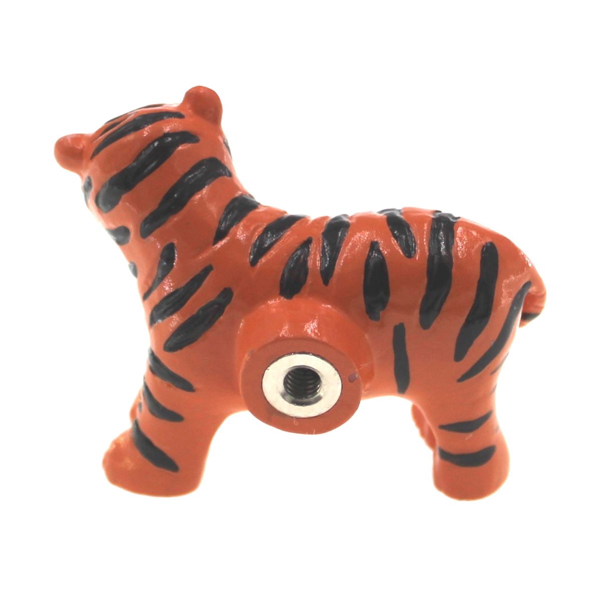 Amerock Kid'Z Hand Painted Orange 2 1/8" Tiger Cabinet Knob BP9368-HP