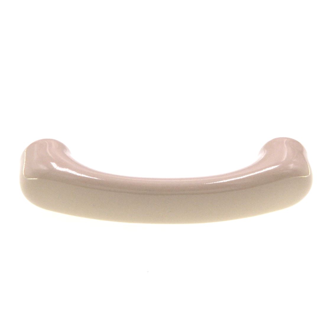 Amerock Ceramics Porcelain Almond 3" Ctr. Cabinet Arch Pull Handle BP937-A