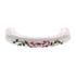 Amerock Ceramics Porcelain White With Pink Rose 3" Ctr. Cabinet Handle BP937-CW5