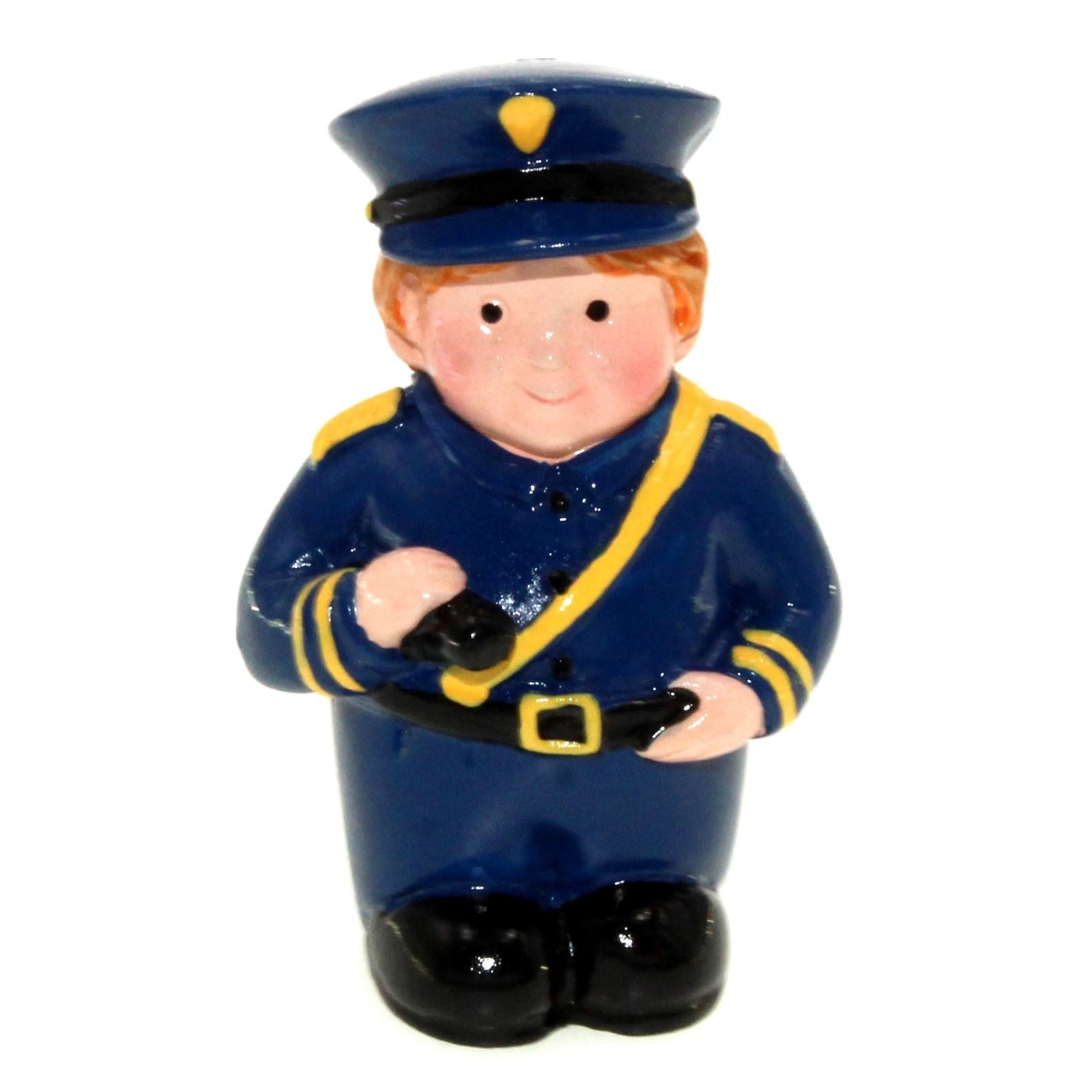 Amerock Hero'Z Hand Painted Blue Police Officer 2" Cabinet Knob BP9381-HP