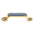 Amerock Bright Brass 3" Ctr. Arch Pull Cabinet Handle BP983-CB1