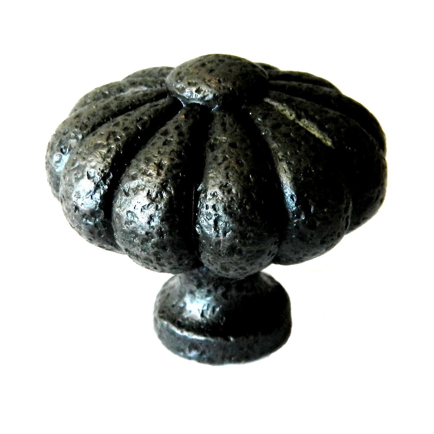 Ancient Treasures Rustic Hammered Floral Oil Rubbed Bronze 1 1/2" Pull Knob C011ORB, 10 Pack